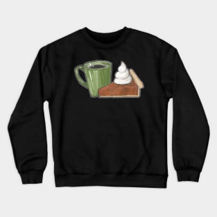 Coffee and Pie Crewneck Sweatshirt